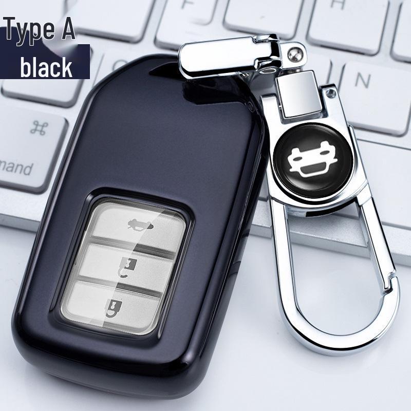 Honda Car Key Case Set for Accord, Avancier, CRV, Vezel, Civic, XRV, Jade, Crider, and Fit.