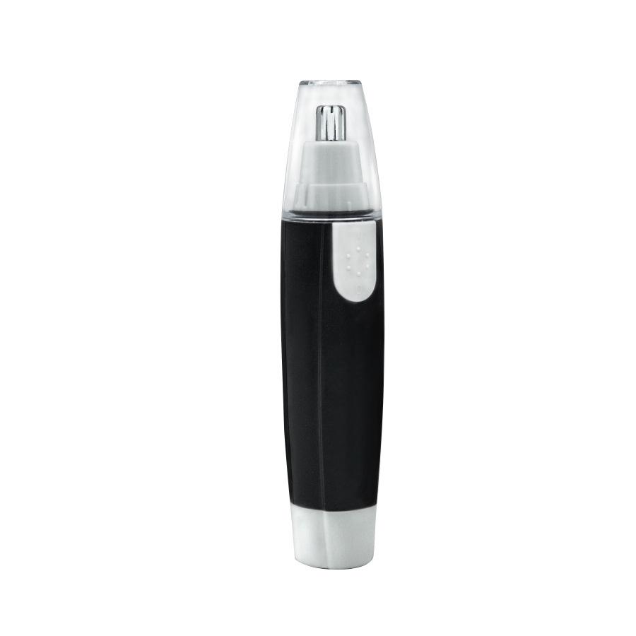 

Feishuo Electric Stainless Steel Nose Hair Trimmer for Men & Women - Black Feishuo Nose Hair Trimmer (Without Battery)