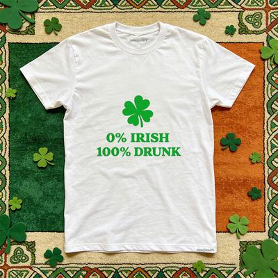 Saint Patrick 317 Lucky Irish T Shirt Green Retro Cotton Casual  Funny Festival Printed T Shirt Unisex Adult Party Tee