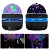 Car USB Star Projector Lamp Multifunction LED Light Powered Colorful Rotating Magical Light Atmosphere Lamp Bar KTV Party Light