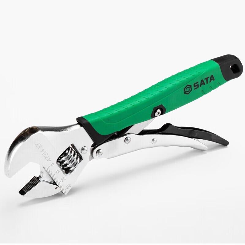 SATA Heavy-Duty Adjustable Wrench