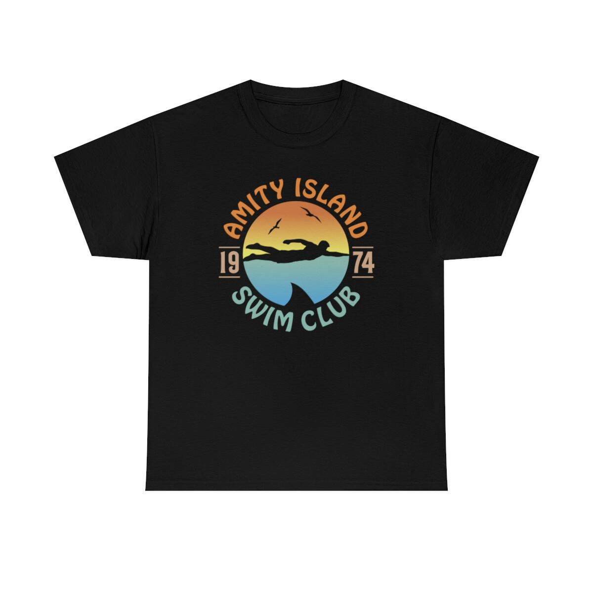 Amity Island Swim Club 1974 T-Shirt XXXXL