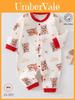 Baby Cotton Footed Romper With Long Sleeves For Newborns And Infants