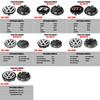 2026 New 4PCS 56mm 65mm Car Wheel Center Hub Caps Cover Badge Auto Decoration Accessories For VW Volkswagen Golf Polo Jetta Passat Touran