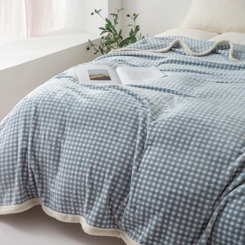 Muji Snowflake Velvet All-Season Blanket