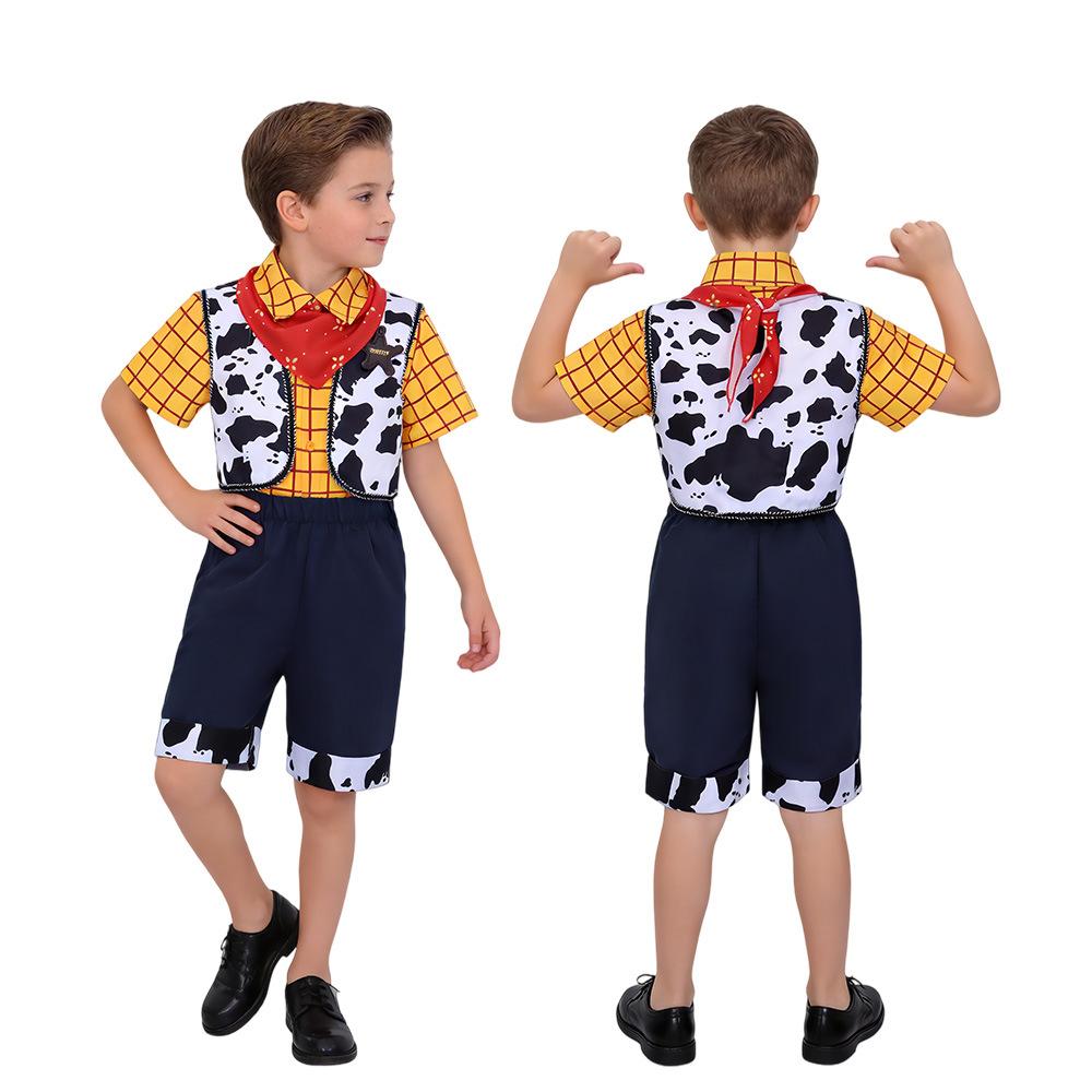 Toy Story cos Woody cosplay costume two-dimensional role stage performance costume