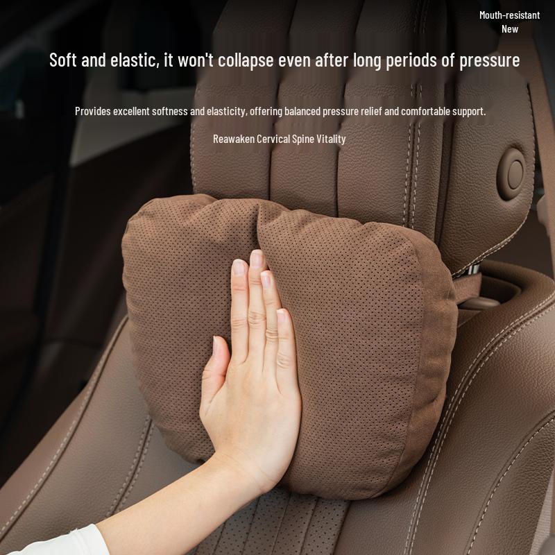 Mercedes S-Class Maybach Headrest Pillow - Car Seat Neck Protection