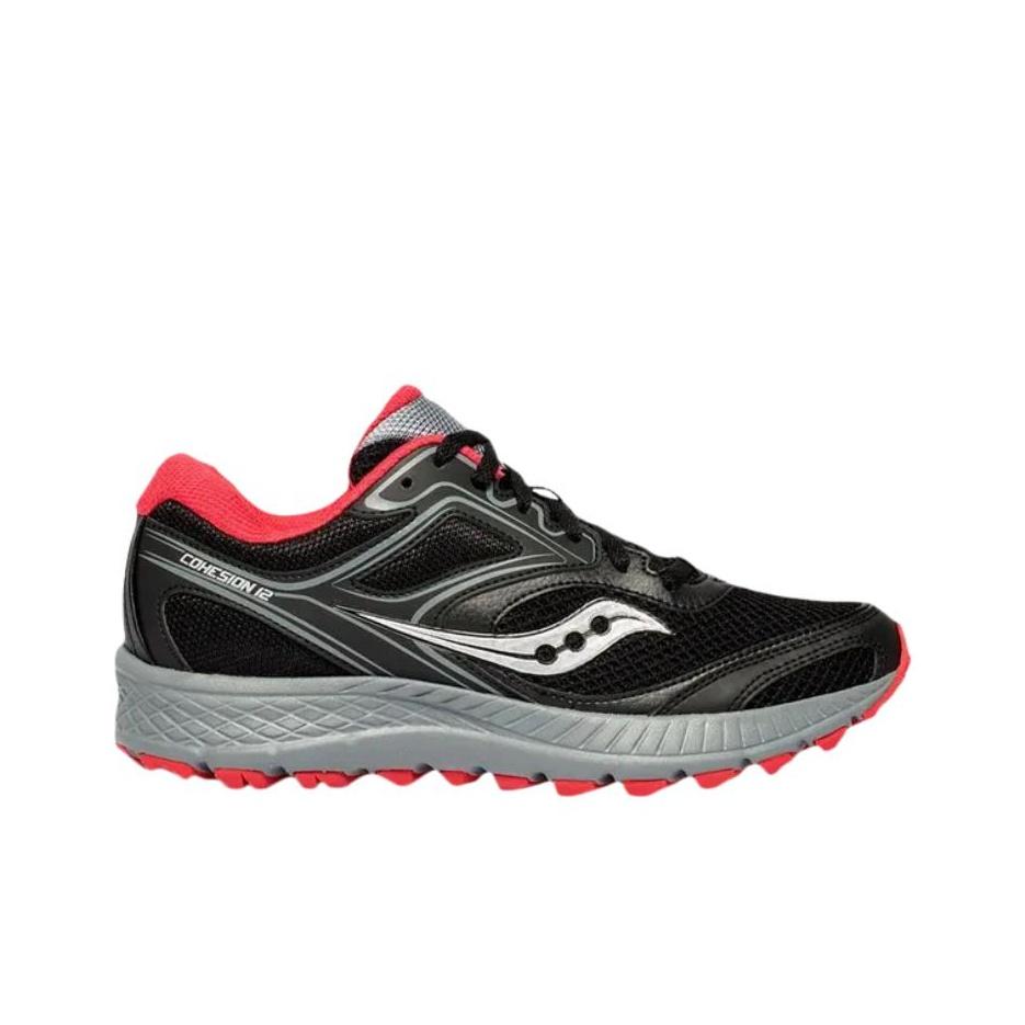 Saucony Women's Versafoam Cohesion Tr12 Black Red Running Shoes S10475-2