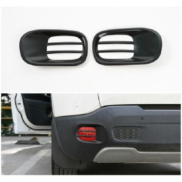 Rear Fog Light Cover ABS Fog Taillight Frame Trims For Jeep Renegade 2015-2018