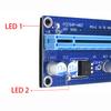 USB3.0 PCI-E Express Extension Power Cable Extender Riser Card Adapter 24pin ATX