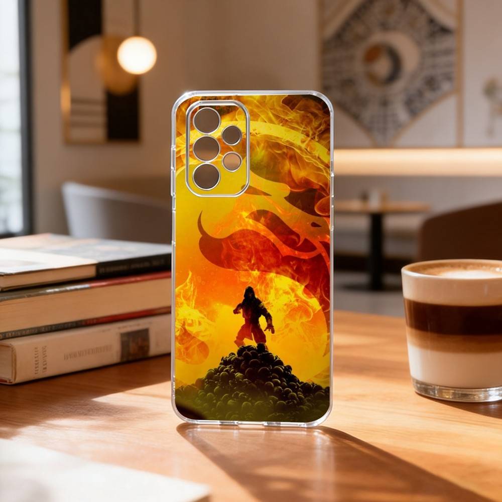 MortalS K-Kombat Game Phone Case For Samsung S25,S24,S21,S22,S23,S30,Ultra,S20,Plus,Fe Transparent Cover