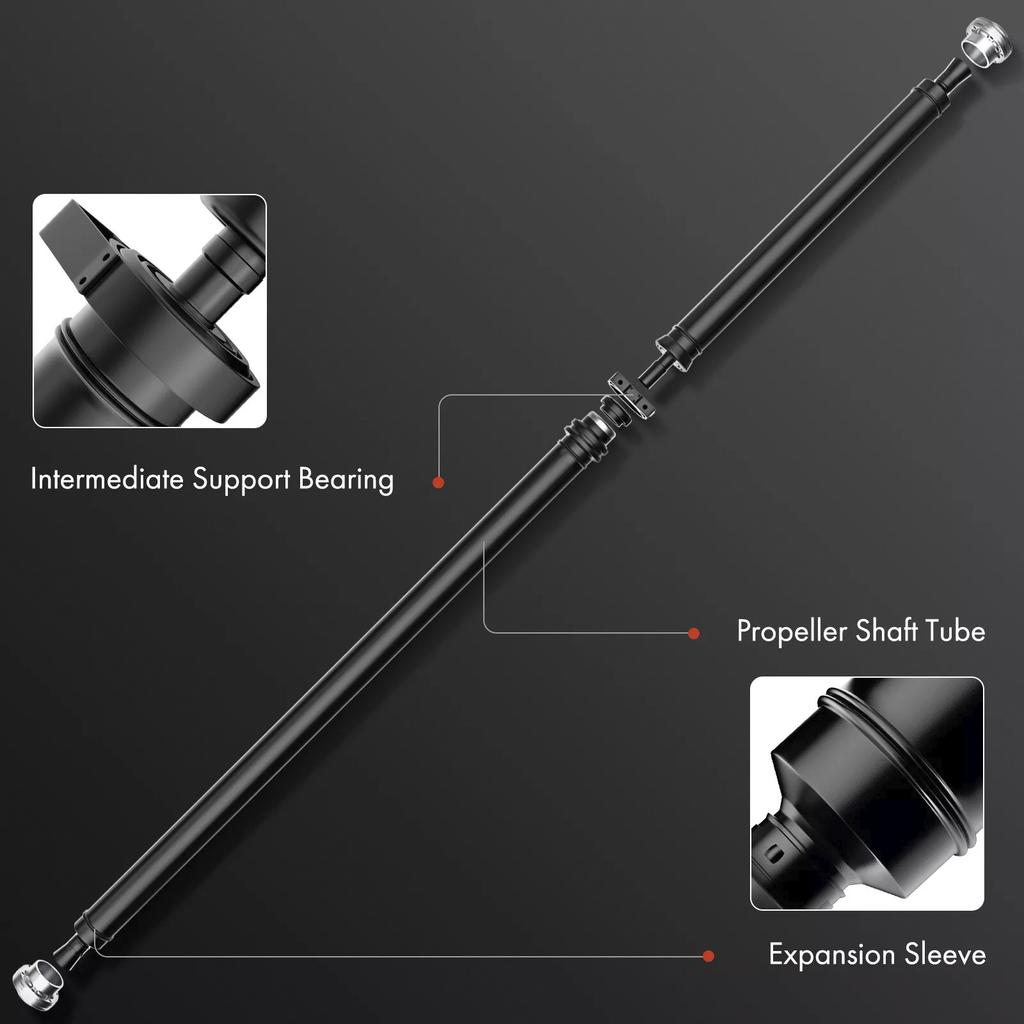 Rear Driveshaft Prop Shaft Assembly 26117505211 For BMW 330i 330Ci 2001-2003 L6 3.0L