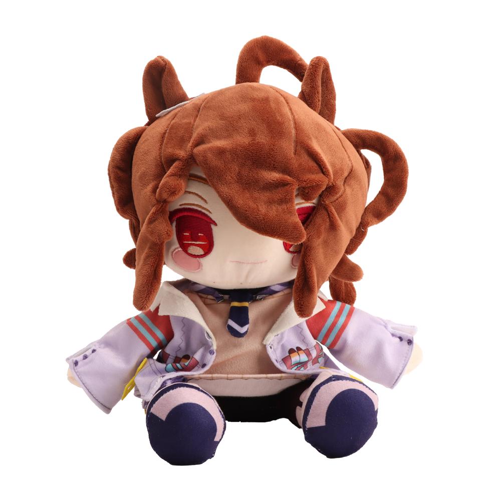 Kawaii Uma Musume Plush Toy Anime Pretty Derby Character Maruzensky Doll Agnes Tachyon Soft Stuffed Animal Gift 25cm