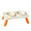 2-in-1 Pet Bowl Non-Slip Dog Food Container Practical Cat Double Bowls
