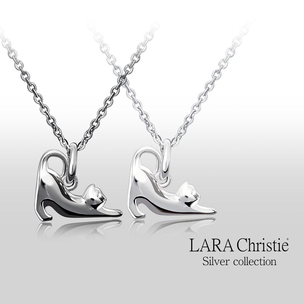 Pair Cat Silver 925 [Lala Christie] Necklace, Design, [PAIR Label] P14053-p