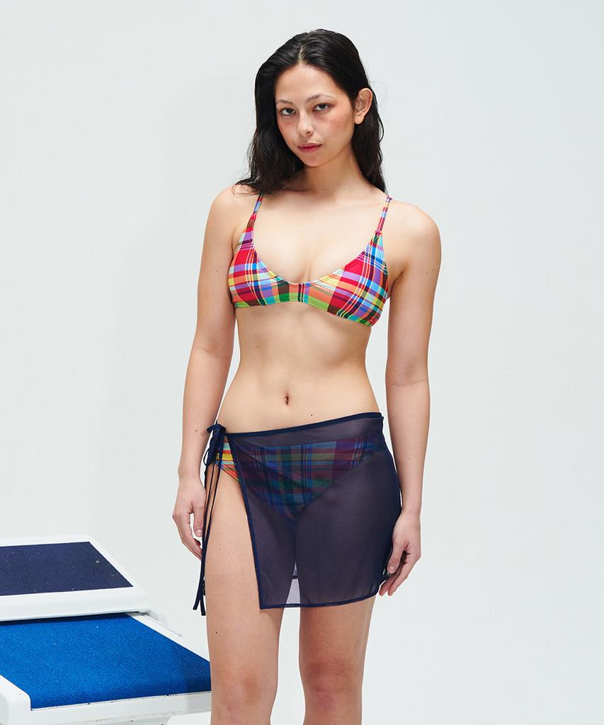 Dillaispul Mesh Mini Skirt - Navy