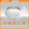 10 Year Battery Smoke Detector Fire Alarm 85db EN14604 Certified with LED Indicator Low Battery and Silence for Home Bedroom