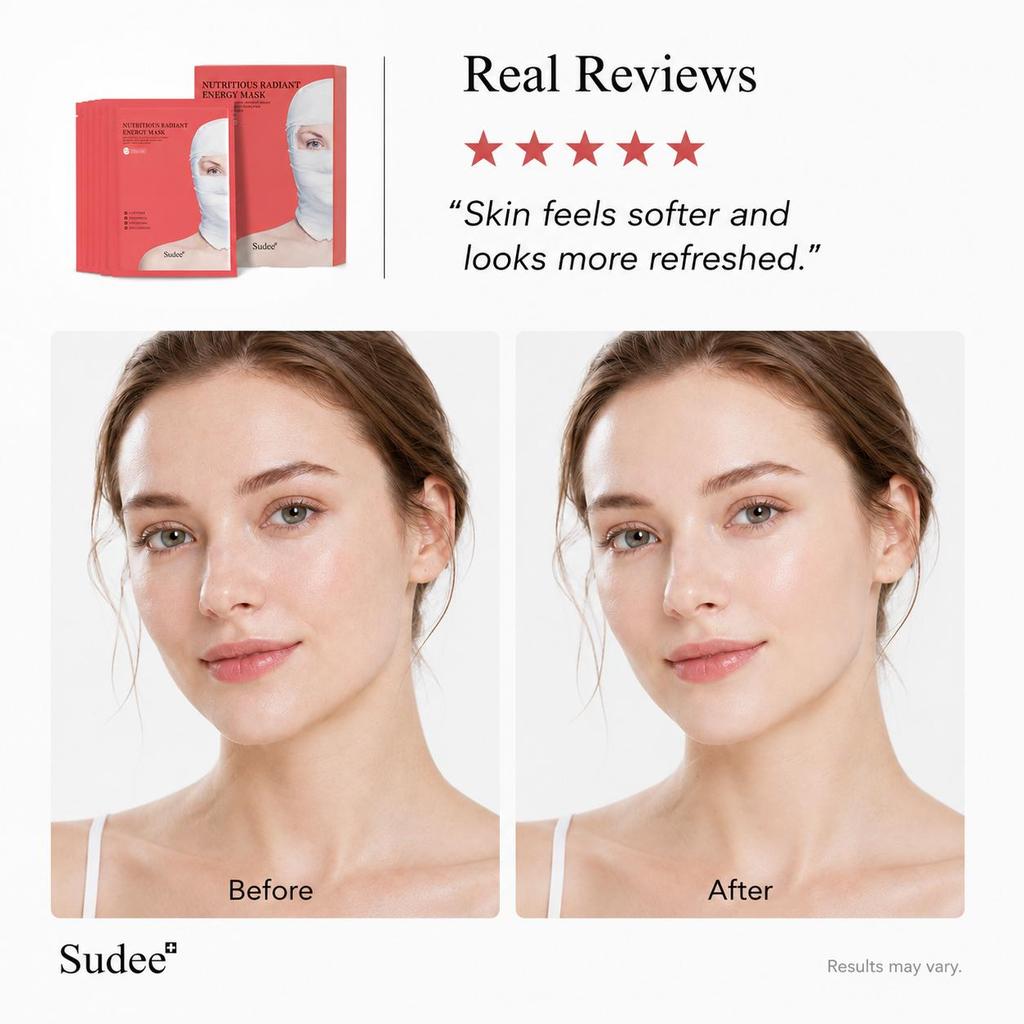 Sudee nutritious radiant energy mask 5ea