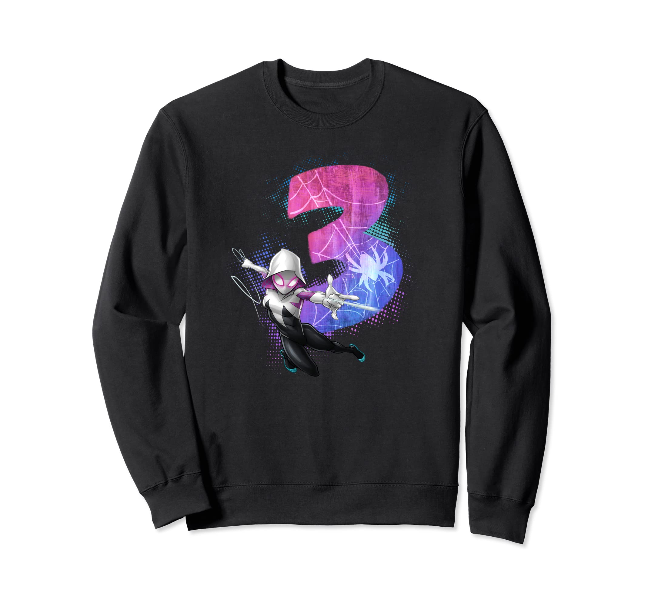 

Marvel Ghost Spider-Man Gwen Stacy 3rd Birthday Graphic Sweatshirt