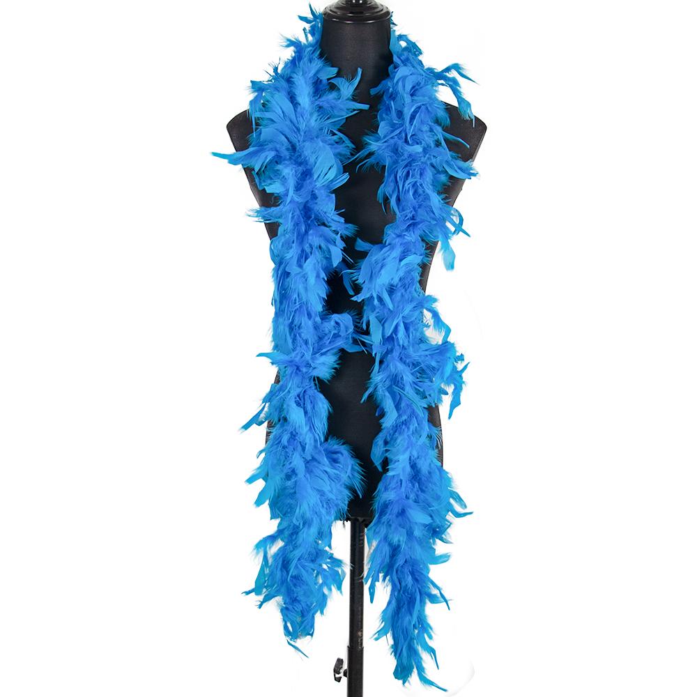 DIY 2Meter/lot 60g Turkey Feather Boa Plumas Dress Shawl Scarf for Halloween Wedding Carnival Party Feather Handicrafts Accessories