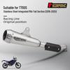 Exhaust Muffler for T700S (2019-2025) Mid & Rear Sections