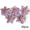 Purple Artificial Flowers Heads Silk Fake Flowers For Home Decor Party Wedding Decoration DIY Valentine's Day Gifts Accessories