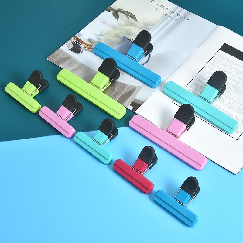 Moisture-Proof Food Bag Sealer Clips In Small and Large Sizes for Snacks, Tea, and Milk Powder