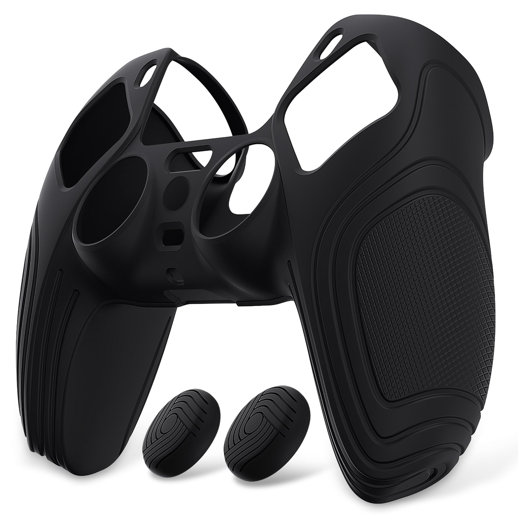 

Cover Applicable to eXtremeRate PlayVital PS5 Controller Silicone Skin Ergonomic Soft Rubber Protective Case for PlayStation 5 Wireless Controller