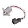 Elettrovalvola di arresto carburante Metallo 3 Terminali 12V 119233‑77932 Sostituzione per John Deere