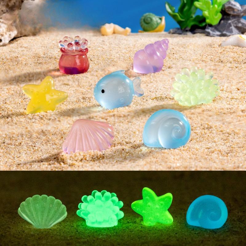 

Moss Micro-landscape Glow-in-the-dark Cartoon Animal Fish Tank Landscape Decoration Accessories Mini Ornaments No. 5