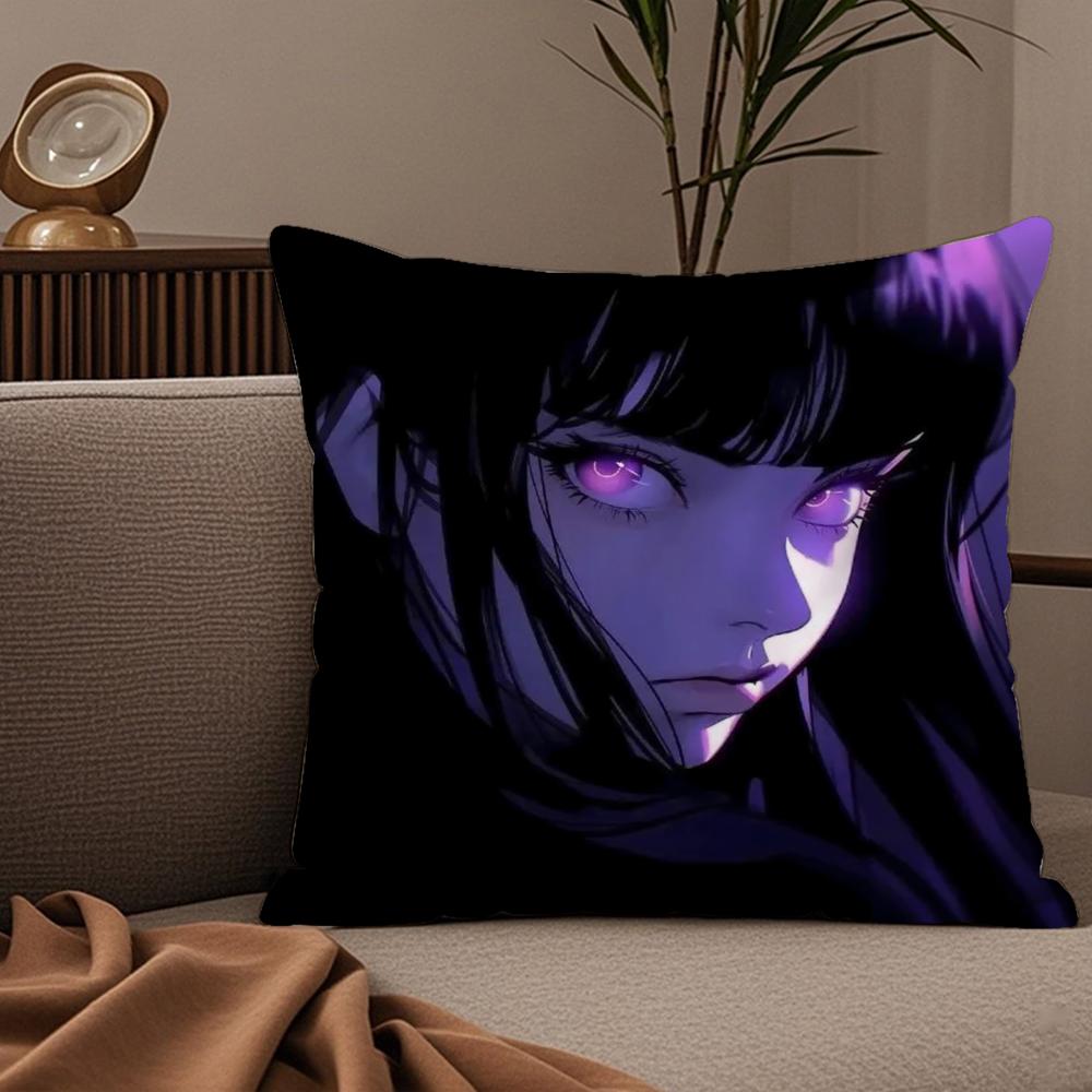 Coole HHyuga HHinata Kissenhülle Seidig elegant Komfort Schlafsofa Versteckter Reißverschluss
