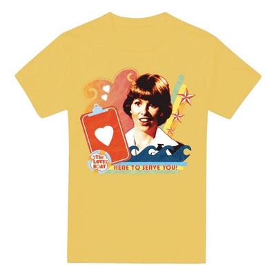 The Love Boat Mens Here To Serve T-Shirt