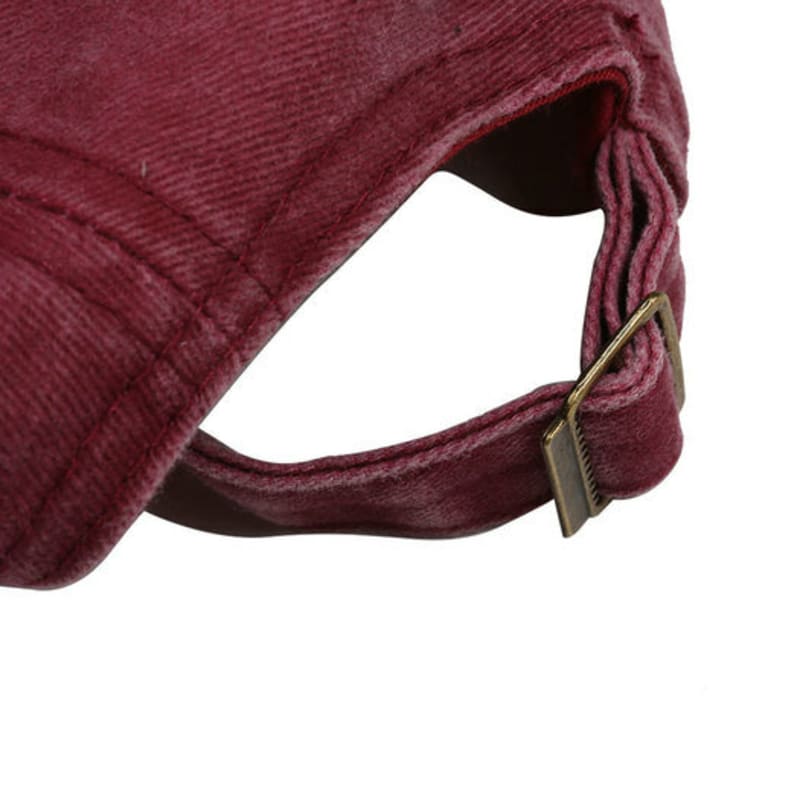 ORDINARY PEOPLE Big Logo Ball Cap Pink Red