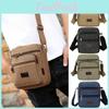 Shoulder Bag Casual Canvas Small Mens Square Bag Diagonal Bag Mens Shoulder Bag