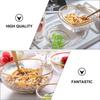 Irregular Clear Serving Dish Love Heart Candy Trays Simple Glass Heart Bowl  Kitchen