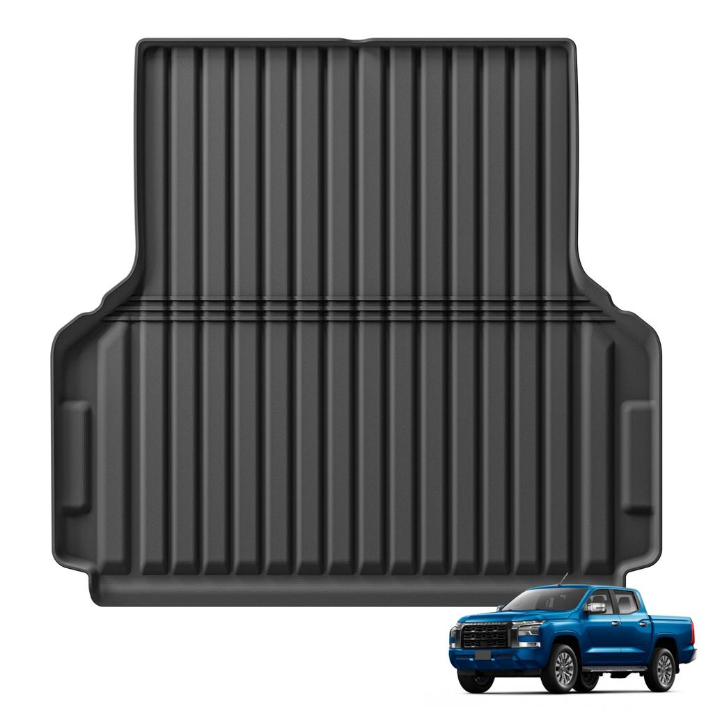 Smabee Right Drive for Mitsubishi Triton Double Cab 2024-2026 Car All-weather Floor Mats Cargo Liner Trunk Pad TPE Accessories
