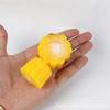 PVC Corn Cob Children's Role-Play Toy: Kitchen Vegetable Model for Early Education and Cognitive Development.