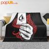 Poker Game Playing Cards Gambler Hands Casino Holdem Ultra-Soft Blanket Quilt Winter Sofa Cover Bed Covers