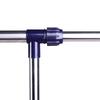 Coat Rack Clothes Rack with Casters Height-Adjustable and Extendable Clothes Rail Drying Rack Free-Standing Wardrobe for Entrance Area Stainless