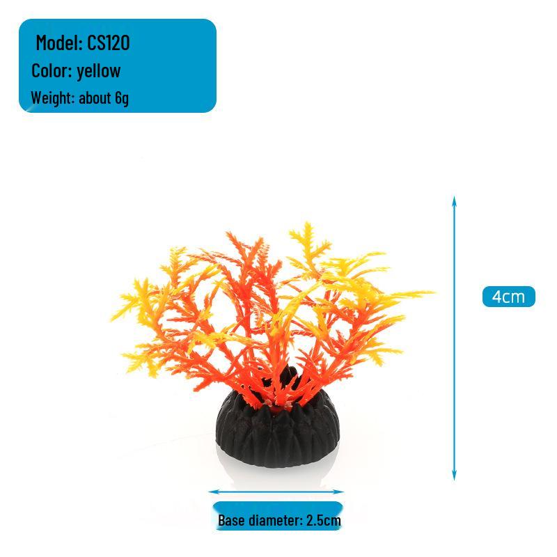 Yapay Akvaryum Dekorasyonu: Plastik Su Bitkileri ve Çiçekleri