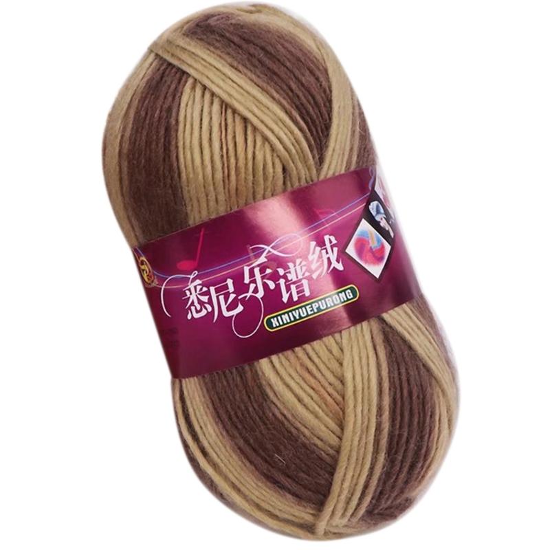 Rainbow Wool Yarn Bundle for Crafting Create Beautiful Scarves, Hats, and More
