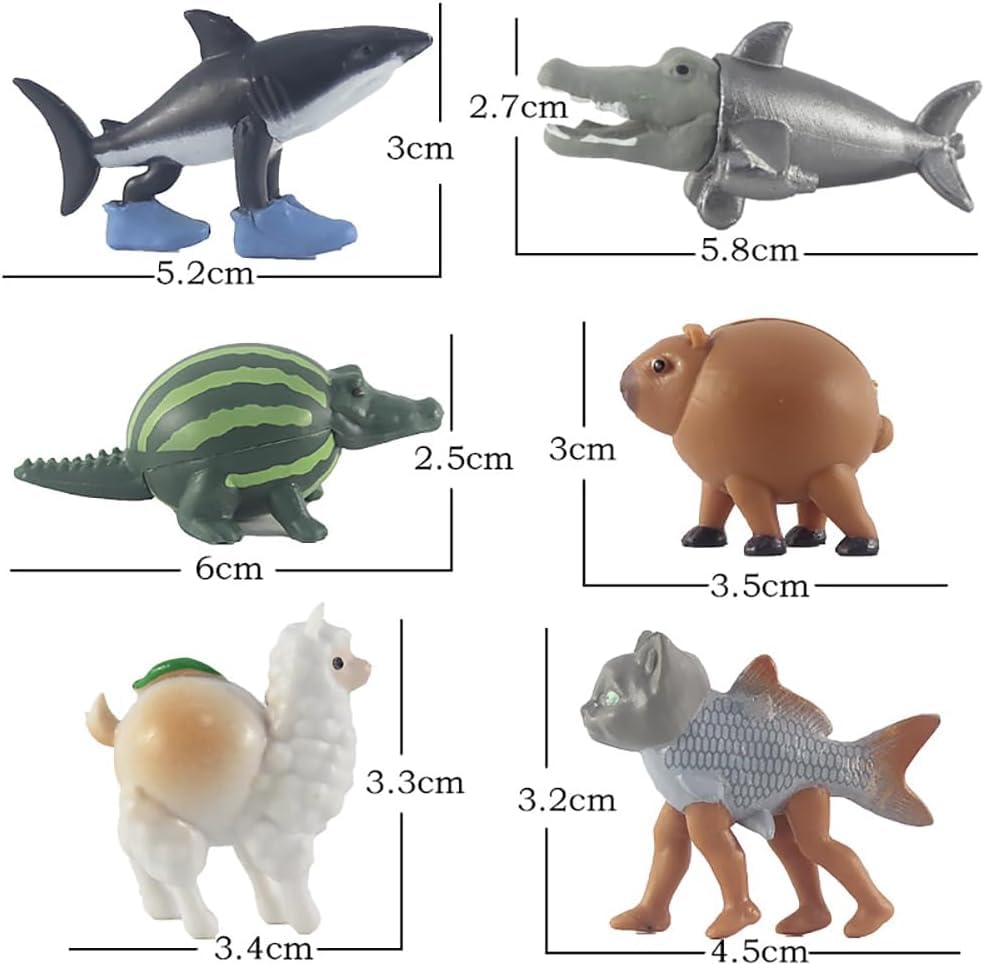 Italian Brainrot Tuntuntunsaful Figure Horror Italian Brainrot Memetic Creatures of Madness and Fantasy Descend on Your Tall Figures in Figures,