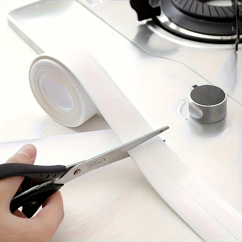 5-Meter Waterproof and Moisture-Proof Tape, Ideal for Sealing Joints, Toilet Tanks, and Corners In Kitchens and Bathrooms.