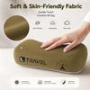 Portable Compressible Camping Pillow Memory Foam Travel Pillow for Sleep Suitable for Outdoor Camping Sports and Airplane Travel