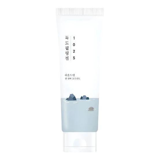 

ROUND LAB 1025 Dokdo Peeling Gel Gentle Exfoliating Hydrating Dead Skin Remover 120ml + Cleanser Set
