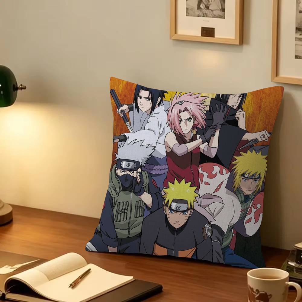 NARUTO anime Cushion Cover Decorative Pillow Sofa Home Decor case pillow cases