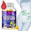 Resveratrol Capsules 120 Pcs 1600mg - Quercetin - Anti-aging Metabolism Support 1 Pcs 60 Tablets