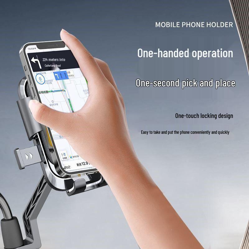 Bicycle & Scooter Shockproof Phone Holder