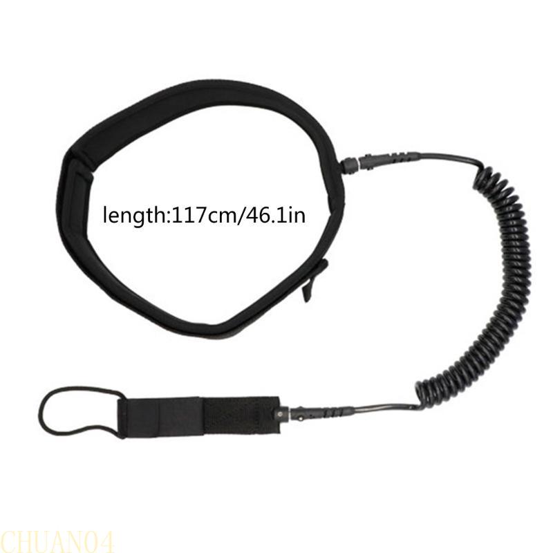 A1A2 Comfortable Surfboard Belt Leash, Surfboard Waist Rope Surfs Comfortable Leash Safety Board Leash for Stand Paddle Board