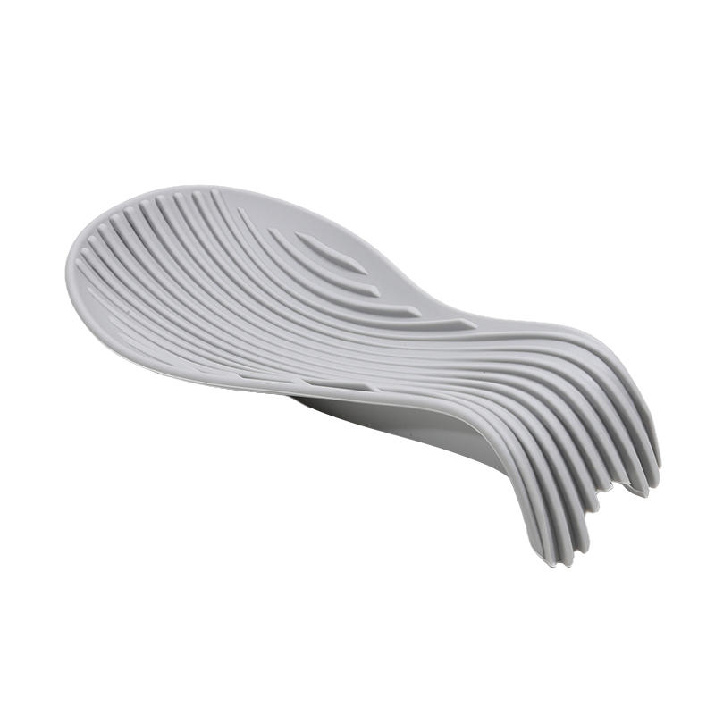 Silicone Kitchenware Tray, Kitchen Spatula, Soup Spoon, Silicone Spoon Holder, Household Thick Insulated Silicone Spoon Holder